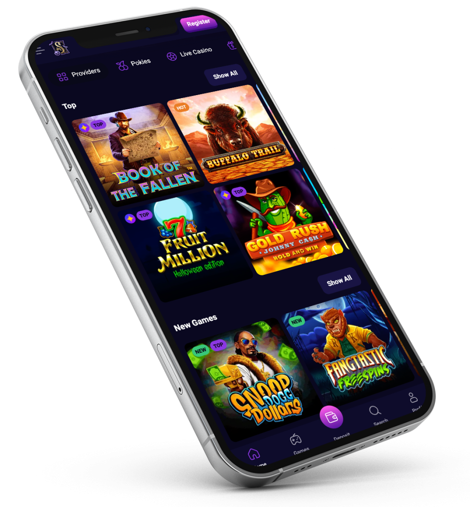 Mobile Anwendung bei Spinit Casino
