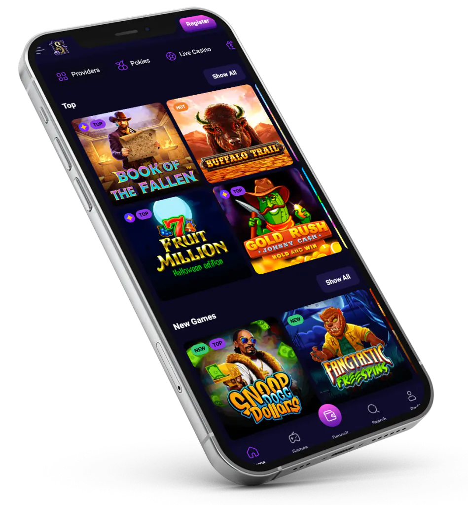 Mobile Anwendung bei Spinit Casino